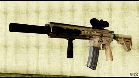 HK416 SOPMOD for GTA San Andreas