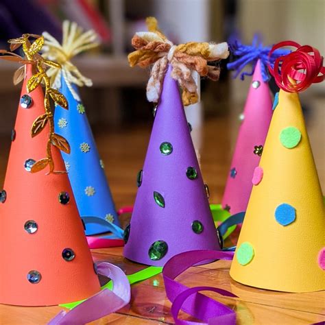 DIY Party Hats – Eclectic Spark