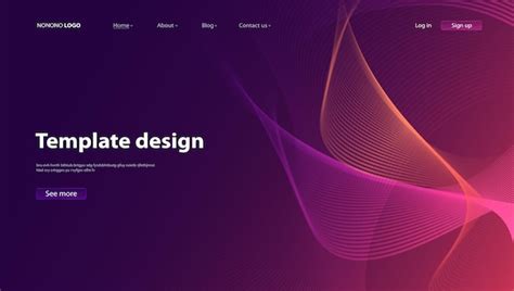 Premium Vector | Abstract background modern design. Landing Page ...