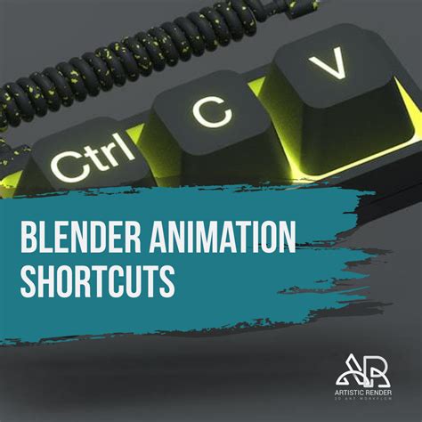 Blender animation shortcuts - Artisticrender.com