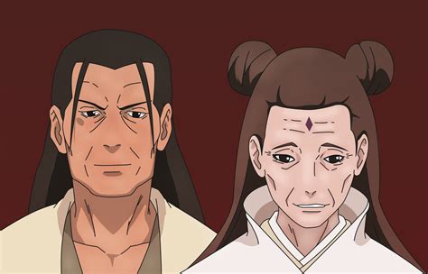 Hashirama and Mito (Old) by Indiandwarf on DeviantArt