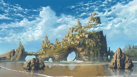 #517143 fantasy art castle - Rare Gallery HD Wallpapers