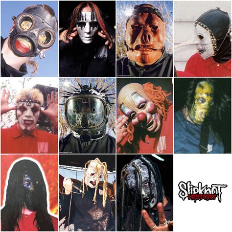 Unconverted Masks | Slipknot History