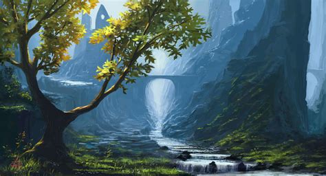 Landscape Painting Wallpapers - Wallpaper Cave