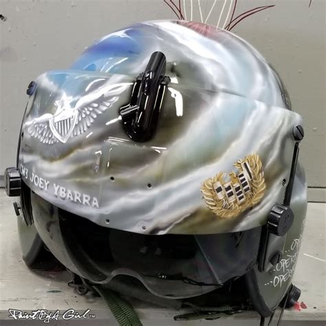 American Flag Custom Army Helmet - Paint By A Girl