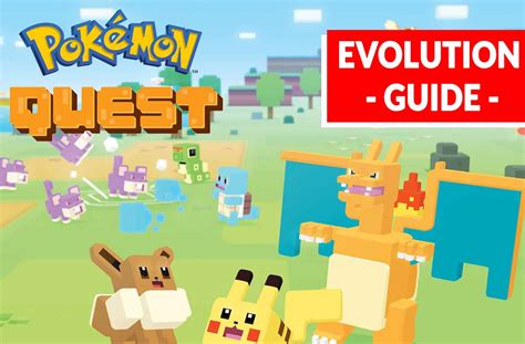 Pokemon Quest Evolution Chart