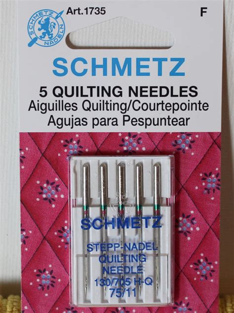 Schmetz Quilting Needles | Sew Materialistic