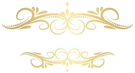 Gold Element PNG Clip Art | Gallery Yopriceville - High-Quality Free Images and Transparent PNG ...