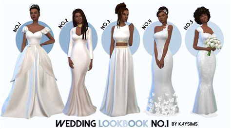 Wedding lookbook sims 4 | Sims 4 wedding dress, Sims 4 dresses, Sims 4 toddler