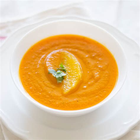 Carrot Orange Ginger Soup, Carrot Soup recipe – Kannamma Cooks