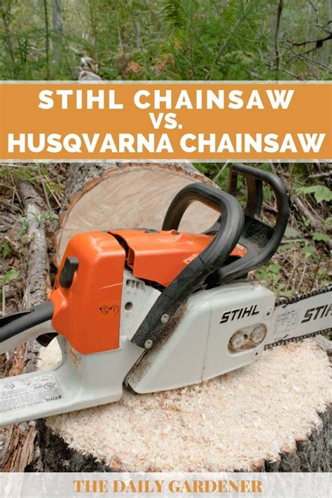 Stihl vs. Husqvarna Chainsaw - Which Brand has the Edge?