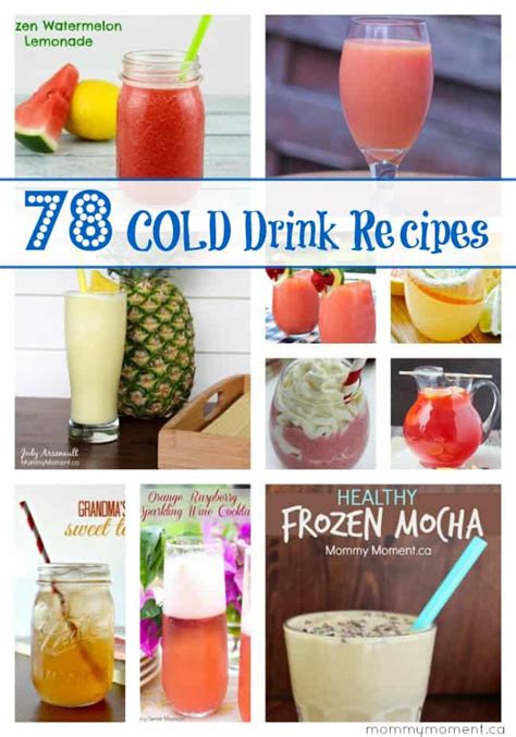 78 Cold Drink Recipes