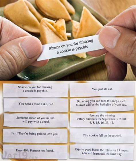 Pin by Abbie Hodges on Funny | Fortune cookie, Fortune cookie quotes, Funny fortunes