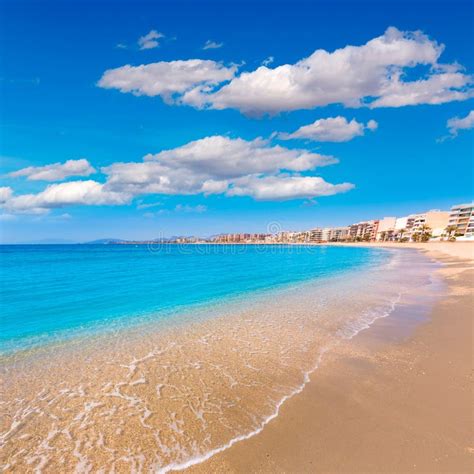 Aguilas Poniente Beach Murcia in Spain Stock Image - Image of costa, mediterranean: 45195333