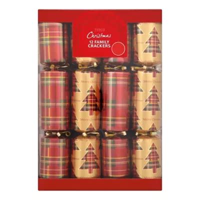 Buy Tesco Tartan Crackers 12 pack from our All Christmas range - Tesco