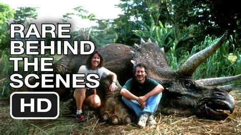 Jurassic Park - Rare Behind the Scenes Footage (1992) HD Movie - YouTube