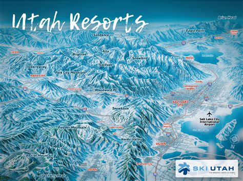 Brighton Ski Resort Map