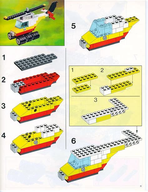 Old LEGO® Instructions | letsbuilditagain.com | Lego projects, Lego ...