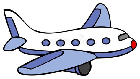 Illustration about Cartoon line art for an airplane. Illustration of flight, terminal, people ...