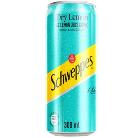 Schweppes Dry Lemon 300ml Can | Bar Keeper