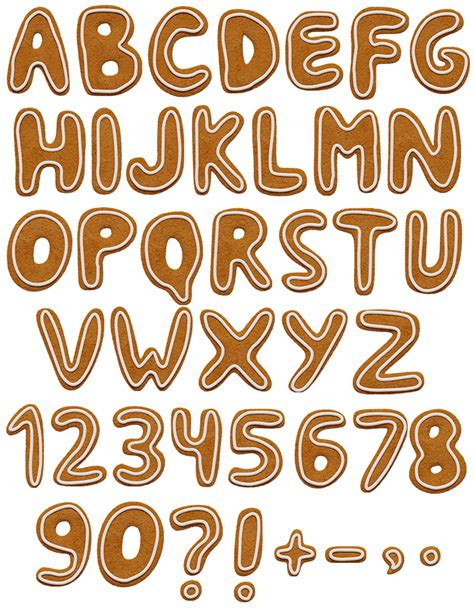 Christmas Cookie Font. Browse OpenType Typeface | Hanfmadefont.com