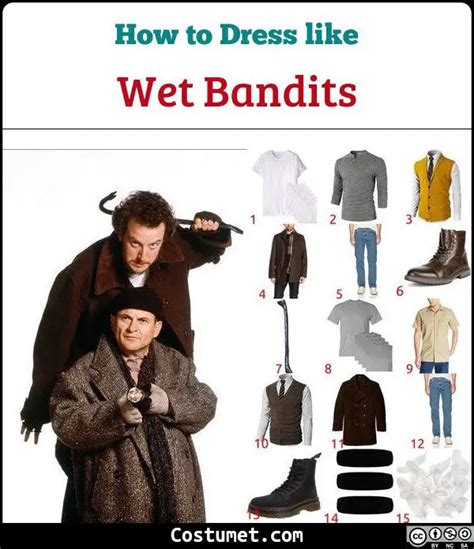 Kevin Mccallister & Home Alone Robbers / Wet Bandits Costume for Halloween