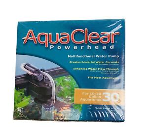 AquaClear Powerhead Multifunctional Water Pump for 10 to 30 Gallon Aquariums | eBay