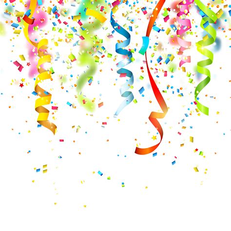 Confetti clipart birthday decoration, Confetti birthday decoration ...