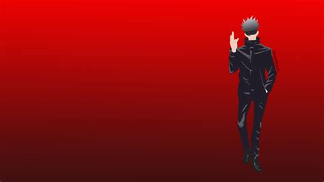 Jujutsu Kaisen HD Red Satoru Gojo Wallpaper, HD Anime 4K Wallpapers, Images and Background ...