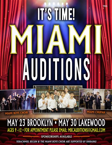 AUDITIONS | Miami Boys Choir