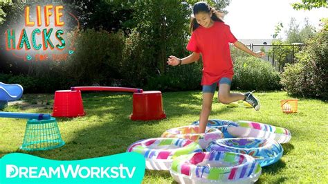 DIY Backyard Obstacle Course | LIFE HACKS FOR KIDS – starkidslearn.com