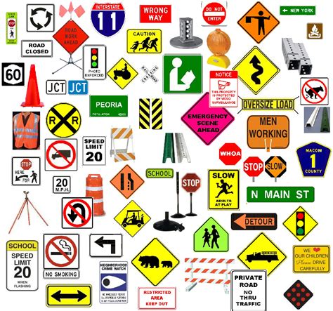 united states traffic signs - Clip Art Library