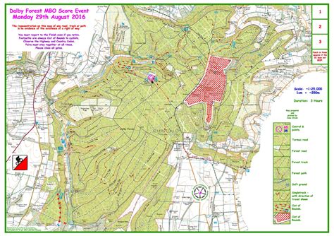 Dalby Forest blank map now available | Event Monday 29 August | nymbo : north yorkshire mountain ...