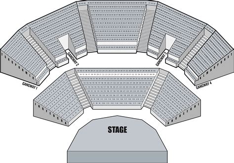 Open Air Theatre :: Seating Plan