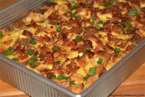 bacon and egg casserole without bread