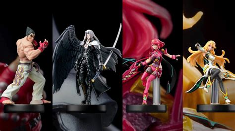 Guide - Where to pre-order Sephiroth, Kazuya, Pyra, and Mythra amiibo ...