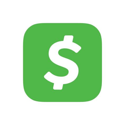 Cash app logo on transparent white background 13948541 Vector Art at ...