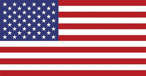 Premium Vector | Flag of USA in correct proportion and colors