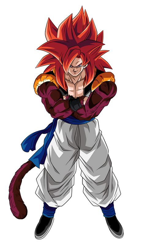 Gogeta SSJ4 Render 1 by SSJROSE890 on DeviantArt