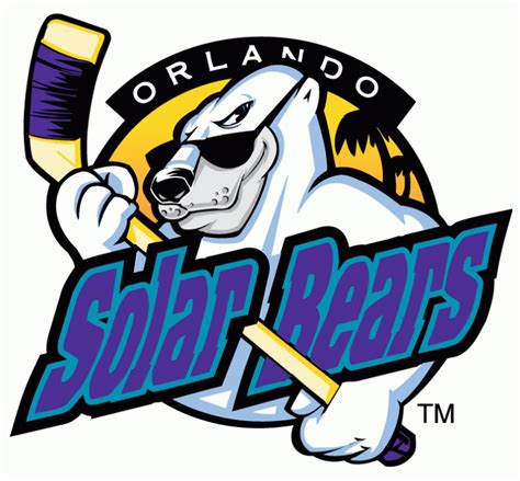 Orlando Solar Bears Primary Logo - International Hockey League (1940 ...