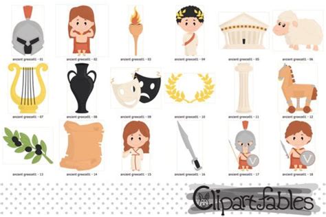 Ancient Greece Olympics Clipart