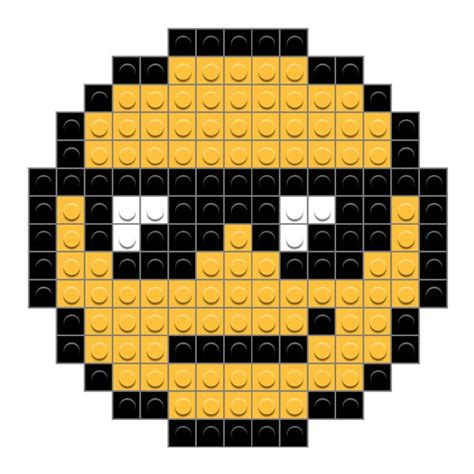 Lego® Cool Emoji | Lego mosaic, Cool emoji, Animal cross stitch patterns