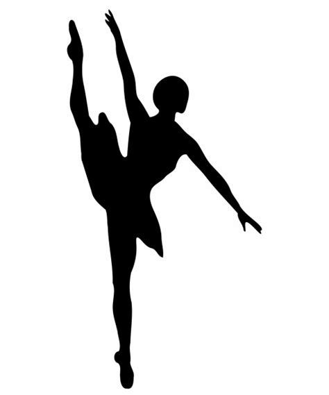 Ballet Dancer Silhouette Clipart Free Stock Photo - Public Domain Pictures