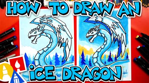 How To Draw An Ice Dragon - Advanced