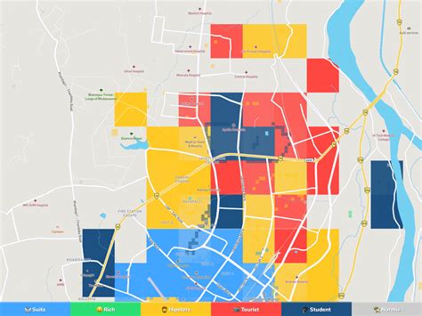 Bhubaneswar Neighborhood Map