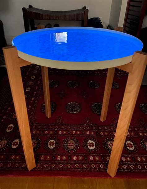 Epoxy Glow in The Dark Table | Etsy