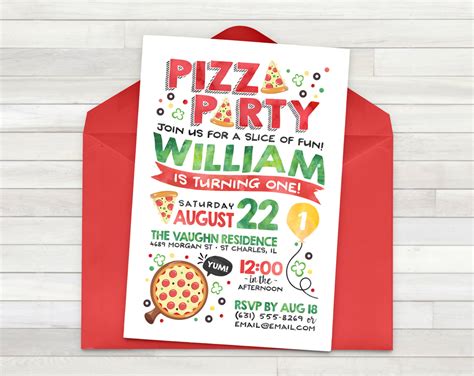 Pizza Party Invitation - 12+ Examples, Illustrator, Word, Pages, Photoshop, Publisher, How to Write