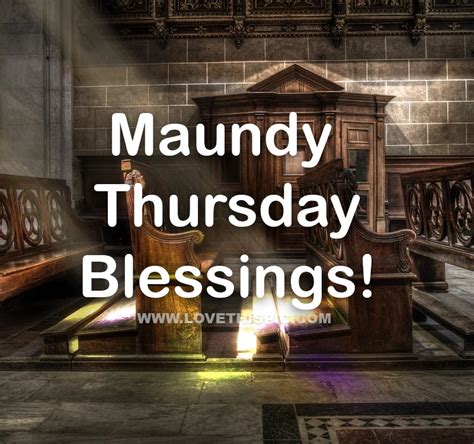 Maundy Thursday Blessings Pictures, Photos, and Images for Facebook, Tumblr, Pinterest, and Twitter