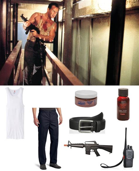 John McClane Costume | Carbon Costume | DIY Dress-Up Guides for Cosplay & Halloween