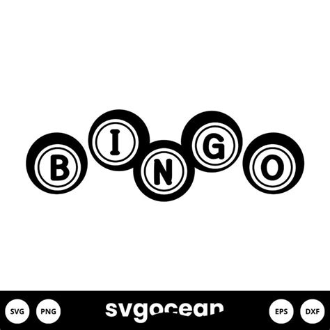 Bingo Ball SVG vector for instant download - Svg Ocean — svgocean